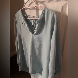 Sioni Soft Blue Women's Blouse